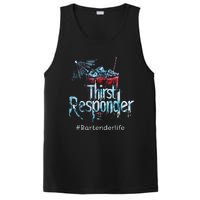 Thirst Response Responder Funny Bartender Mixologists PosiCharge Competitor Tank