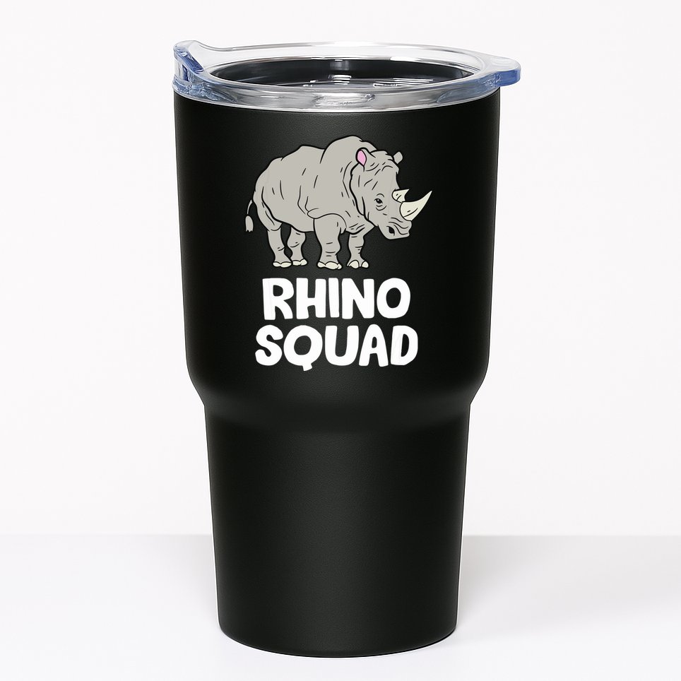 Team Rhino Rhino Squad Love Rhinoceros Tumbler