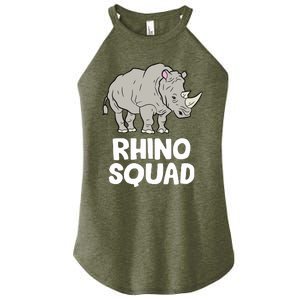 Team Rhino Rhino Squad Love Rhinoceros Women’s Perfect Tri Rocker Tank