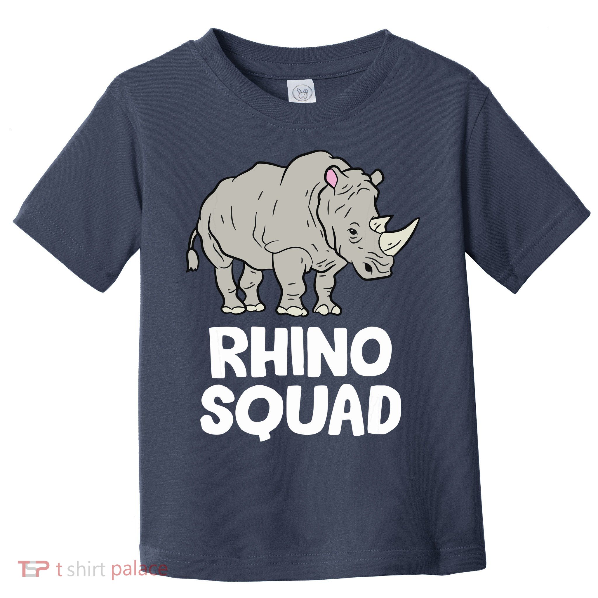 Team Rhino Rhino Squad Love Rhinoceros Toddler T-Shirt
