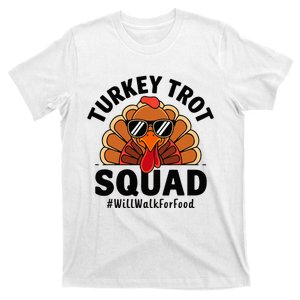 Thanksgiving Race Run Footrace Turkey Trot Squad T-Shirt