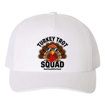 Thanksgiving Race Run Footrace Turkey Trot Squad Yupoong Adult 5-Panel Trucker Hat