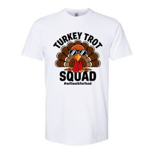 Thanksgiving Race Run Footrace Turkey Trot Squad Softstyle CVC T-Shirt