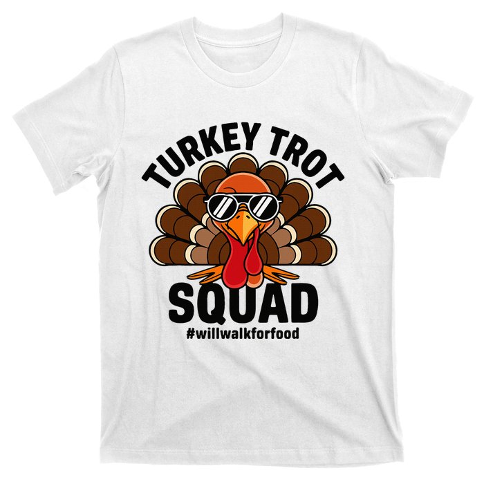 Thanksgiving Race Run Footrace Turkey Trot Squad T-Shirt