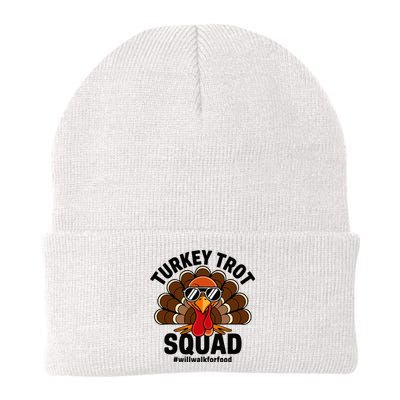 Thanksgiving Race Run Footrace Turkey Trot Squad Knit Cap Winter Beanie