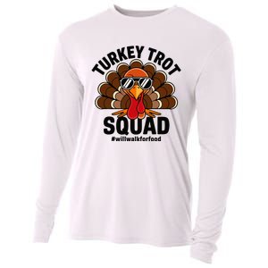 Thanksgiving Race Run Footrace Turkey Trot Squad Cooling Performance Long Sleeve Crew