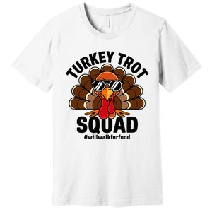 Thanksgiving Race Run Footrace Turkey Trot Squad Premium T-Shirt