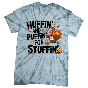 Thanksgiving Run Race Footrace Turkey Trot 2024 Tie-Dye T-Shirt