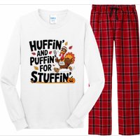 Thanksgiving Run Race Footrace Turkey Trot 2024 Long Sleeve Pajama Set