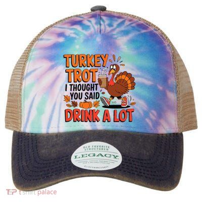 Thanksgiving Run Race Footrace Turkey Trot 2024 Legacy Tie Dye Trucker Hat