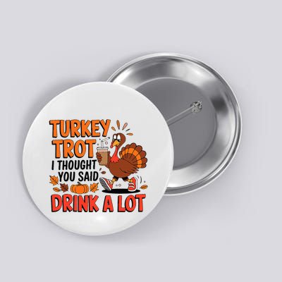 Thanksgiving Run Race Footrace Turkey Trot 2024 Button