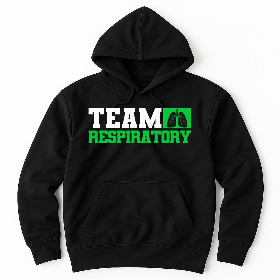 Team Respiratory Respirotary Therapist funny Hoodie