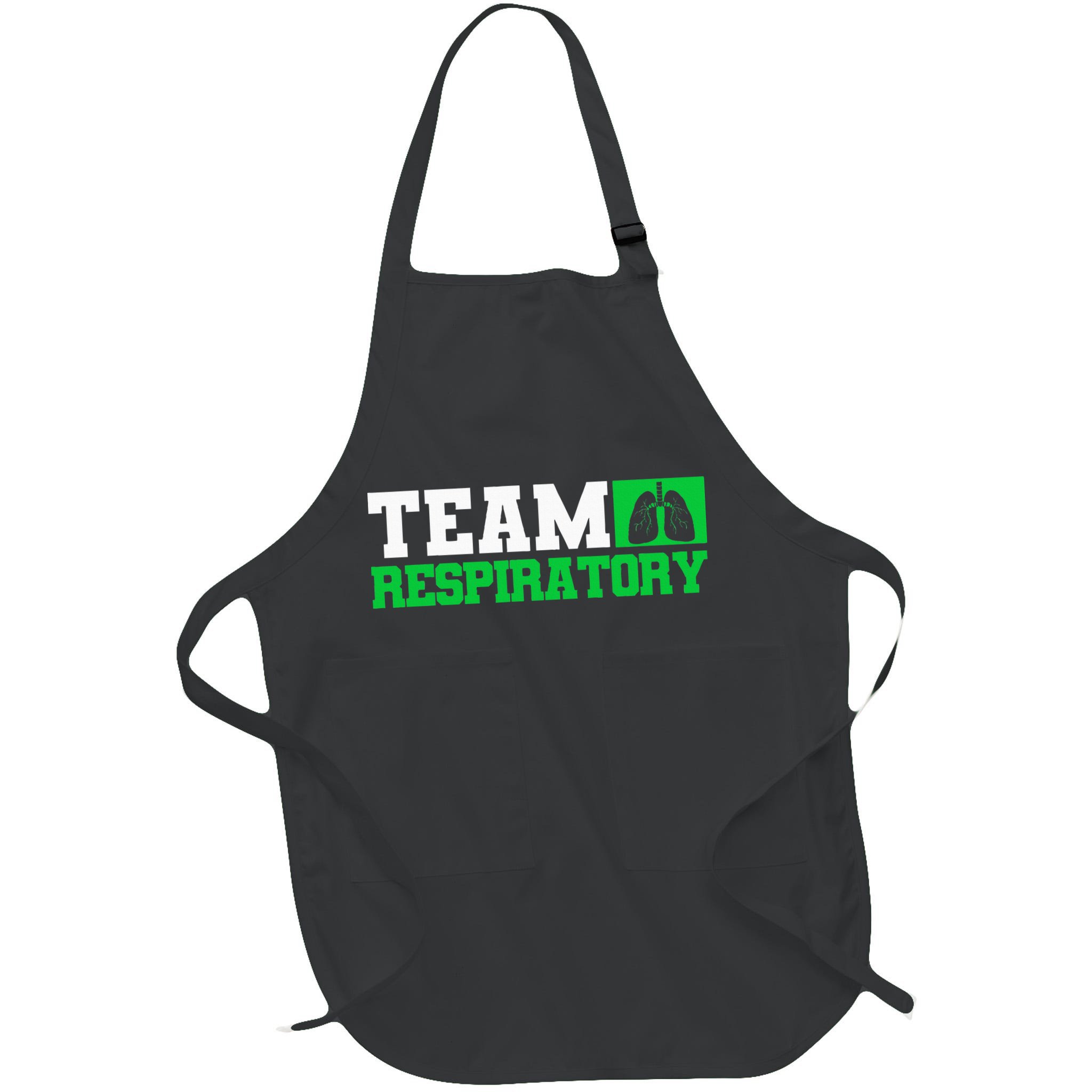 Team Respiratory Respirotary Therapist funny Apron