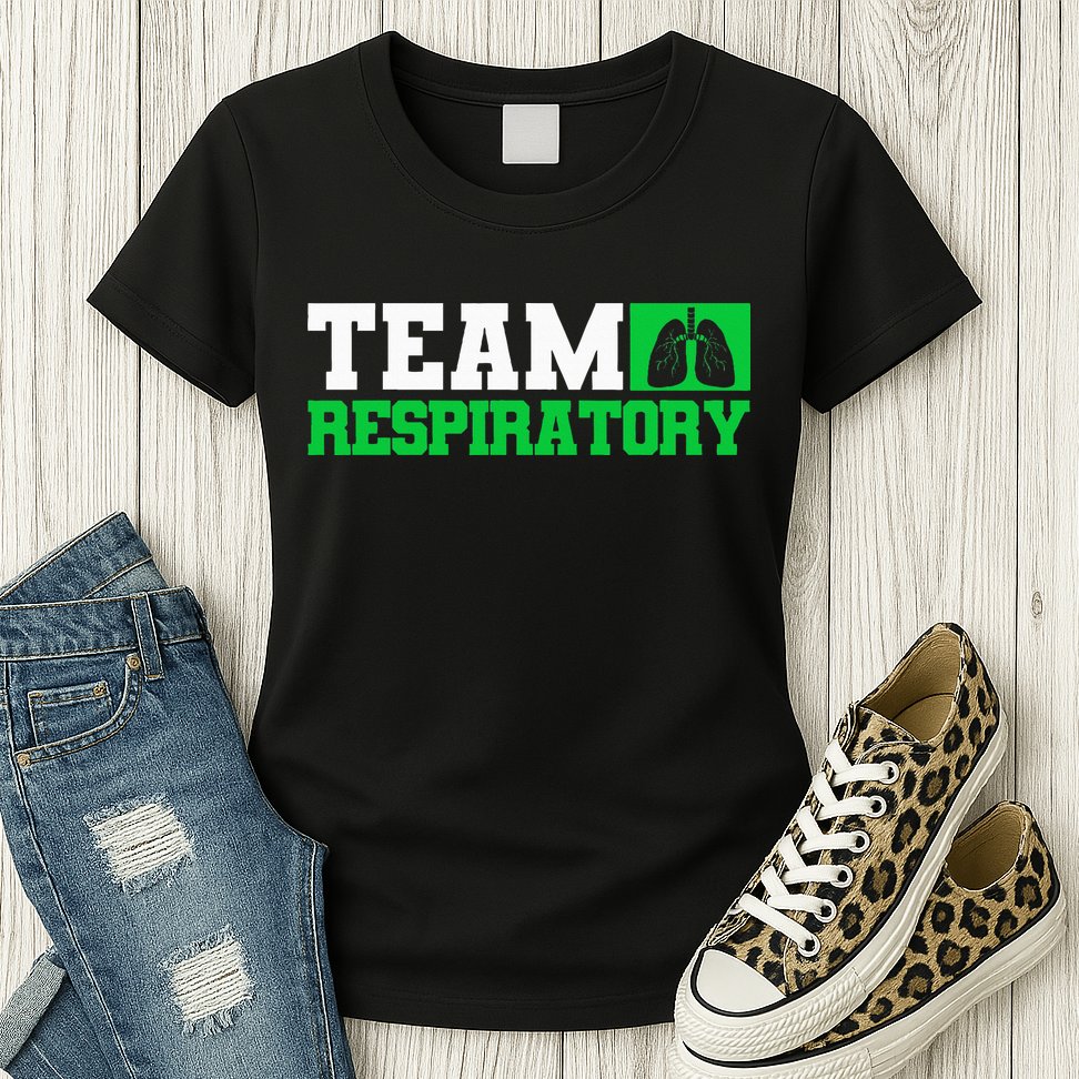 Team Respiratory Respirotary Therapist funny Womens T-Shirt