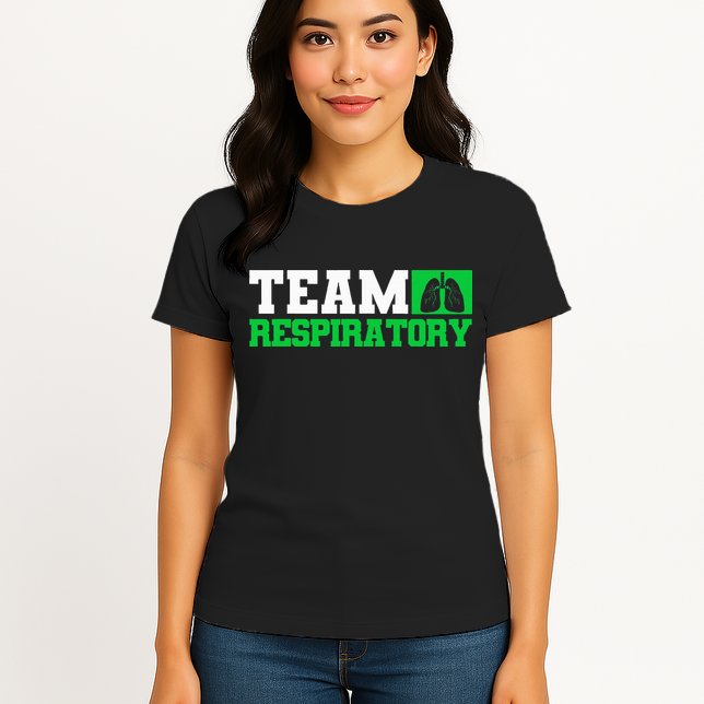 Team Respiratory Respirotary Therapist funny Womens T-Shirt