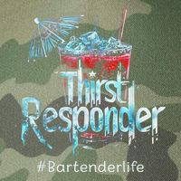 Thirst Response Responder Funny Bartender Mixologists Legacy Tie Dye Trucker Hat