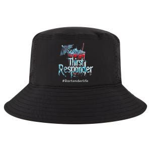 Thirst Response Responder Funny Bartender Mixologists Cool Comfort Performance Bucket Hat