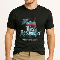 Thirst Response Responder Funny Bartender Mixologists Performance Shirt