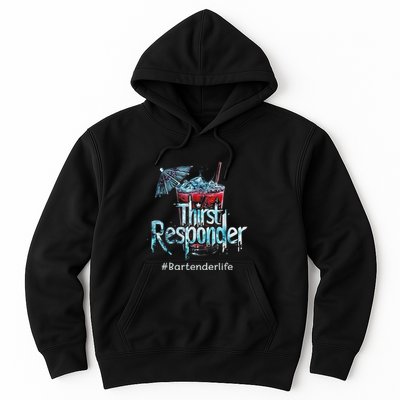 Thirst Response Responder Funny Bartender Mixologists Hoodie