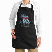 Thirst Response Responder Funny Bartender Mixologists Apron