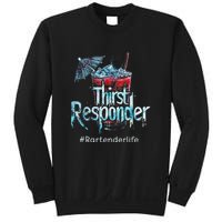 Thirst Response Responder Funny Bartender Mixologists Sweatshirt