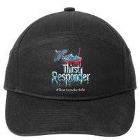 Thirst Response Responder Funny Bartender Mixologists 7-Panel Snapback Hat