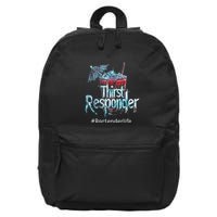 Thirst Response Responder Funny Bartender Mixologists 16 in Basic Backpack