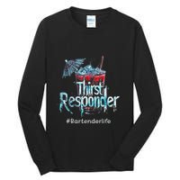 Thirst Response Responder Funny Bartender Mixologists Tall Long Sleeve T-Shirt