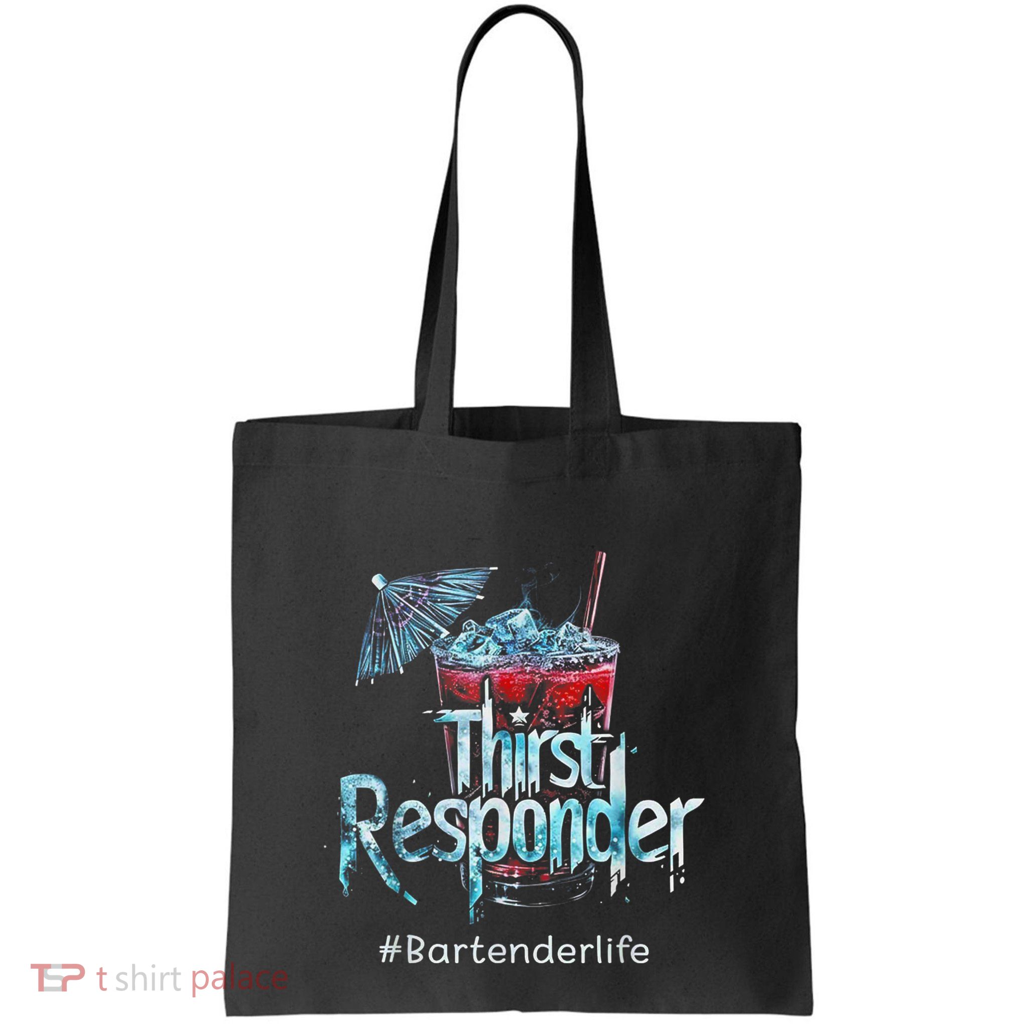 Thirst Response Responder Funny Bartender Mixologists Bag