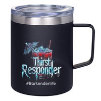 Thirst Response Responder Funny Bartender Mixologists 12oz Stainless Steel Coffee Mug