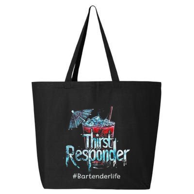 Thirst Response Responder Funny Bartender Mixologists 25L Jumbo Tote