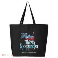 Thirst Response Responder Funny Bartender Mixologists 25L Jumbo Tote