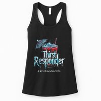 Thirst Response Responder Funny Bartender Mixologists Womens Tank Top