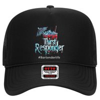 Thirst Response Responder Funny Bartender Mixologists Hat