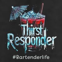 Thirst Response Responder Funny Bartender Mixologists Microfiber Hand Towel