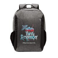 Thirst Response Responder Funny Bartender Mixologists Vector Backpack