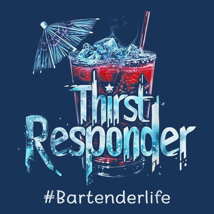 Thirst Response Responder Funny Bartender Mixologists Infant Baby Jersey Bodysuit