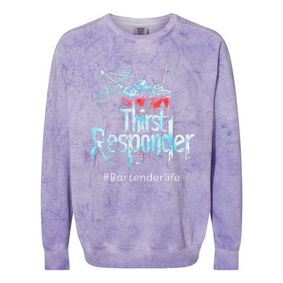 Thirst Response Responder Colorblast Crewneck Sweatshirt