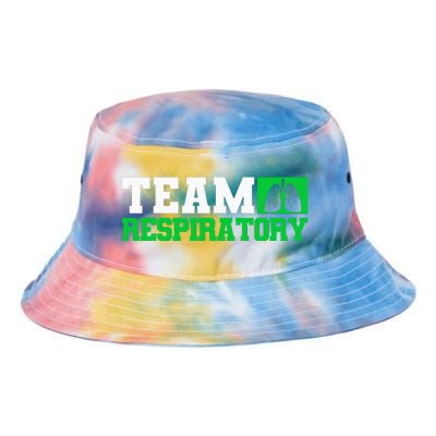 Team Respiratory Respirotary Therapist Tie Dye Newport Bucket Hat