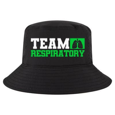 Team Respiratory Respirotary Therapist Cool Comfort Performance Bucket Hat