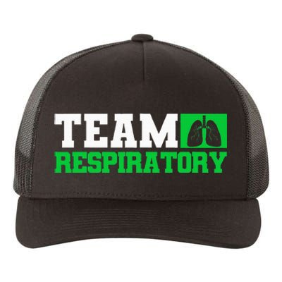 Team Respiratory Respirotary Therapist Yupoong Adult 5-Panel Trucker Hat