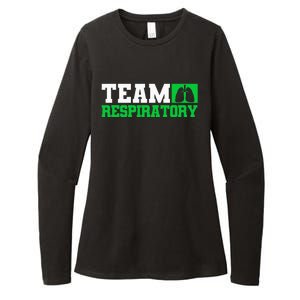 Team Respiratory Respirotary Therapist Womens CVC Long Sleeve Shirt