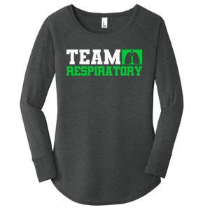 Team Respiratory Respirotary Therapist Women's Perfect Tri Tunic Long Sleeve Shirt