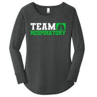 Team Respiratory Respirotary Therapist Women's Perfect Tri Tunic Long Sleeve Shirt