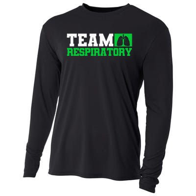 Team Respiratory Respirotary Therapist Cooling Performance Long Sleeve Crew