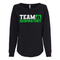 Team Respiratory Respirotary Therapist Womens California Wash Sweatshirt