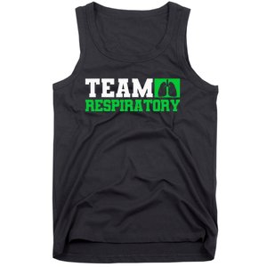 Team Respiratory Respirotary Therapist Tank Top