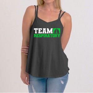 Team Respiratory Respirotary Therapist Women's Strappy Tank