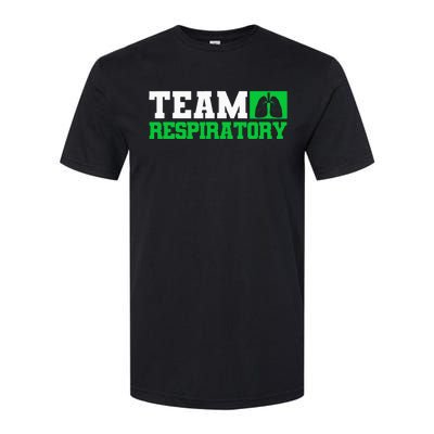 Team Respiratory Respirotary Therapist Softstyle® CVC T-Shirt