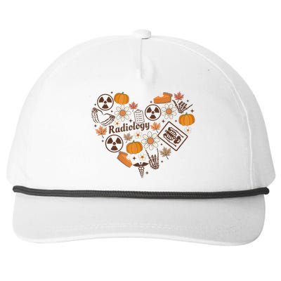 Thanksgiving Radiology Rad Tech Fall Autumn Xray Tech Ct Mrt Snapback Five-Panel Rope Hat